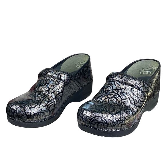 Dansko Women’s XP Professional Grey Black Fossilized Clog Size 42 US 11.5/12 - Picture 5 of 10